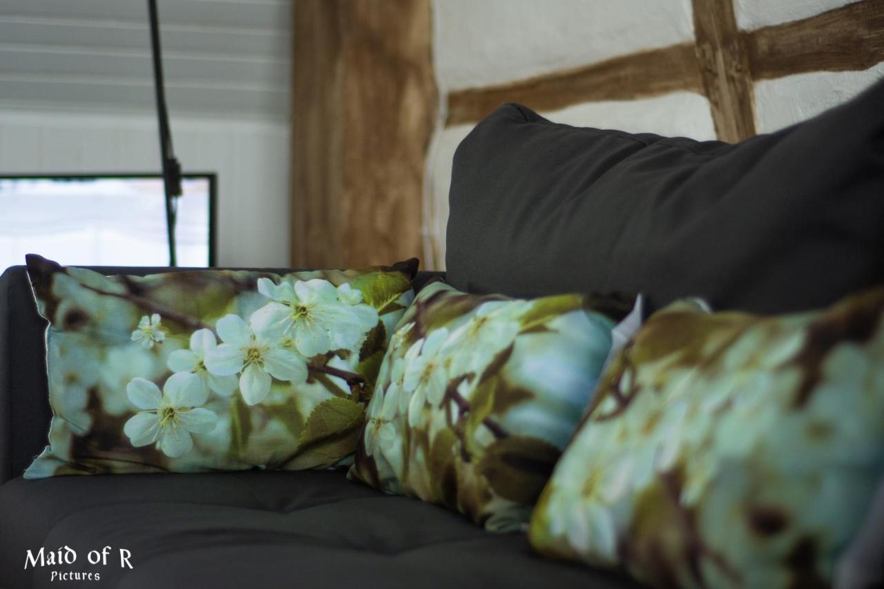 Hof Vierzehnender Im Hohen Venn - 70Qm Fachwerk-Studio - Grosses Wohn-Schlafzimmer Mit Dachterrasse Und Kaminofen - Separate Kueche - Perfekt Fuer Paare - Monschau - Eifel - Hunde Willkommen - Islandpferde Exterior photo