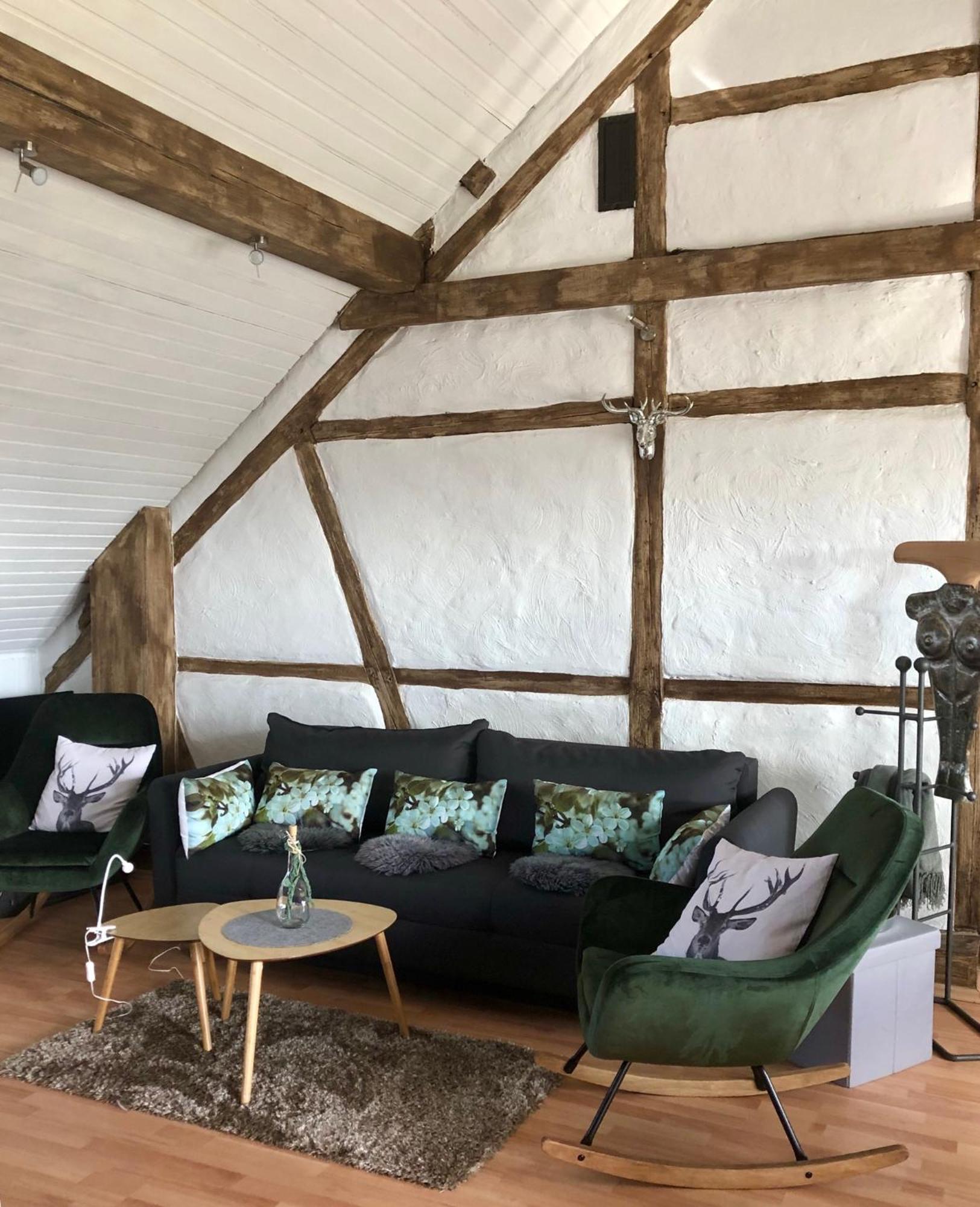 Hof Vierzehnender Im Hohen Venn - 70Qm Fachwerk-Studio - Grosses Wohn-Schlafzimmer Mit Dachterrasse Und Kaminofen - Separate Kueche - Perfekt Fuer Paare - Monschau - Eifel - Hunde Willkommen - Islandpferde Exterior photo