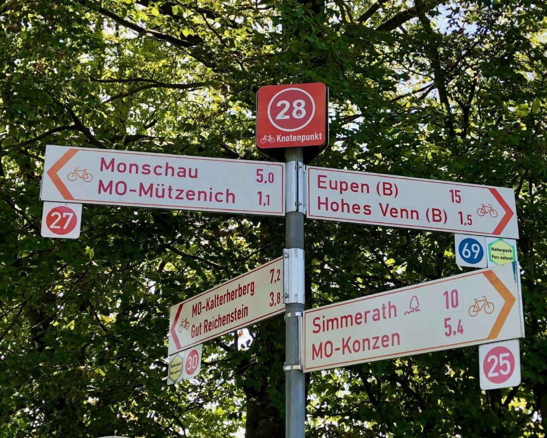 Hof Vierzehnender Im Hohen Venn - 70Qm Fachwerk-Studio - Grosses Wohn-Schlafzimmer Mit Dachterrasse Und Kaminofen - Separate Kueche - Perfekt Fuer Paare - Monschau - Eifel - Hunde Willkommen - Islandpferde Exterior photo